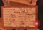 Standbild Flieger Beeding getestet auf Schlitten New Mexico United States USA, 1958, aus Sekunde 9 historischem Filmmaterial Videoclip 65675065001
