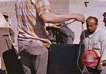Standbild Flieger Beeding getestet auf Schlitten New Mexico United States USA, 1958, aus Sekunde 35 historischem Filmmaterial Videoclip 65675065001