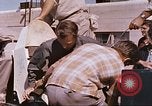 Standbild Flieger Beeding getestet auf Schlitten New Mexico United States USA, 1958, aus Sekunde 47 historischem Filmmaterial Videoclip 65675065001