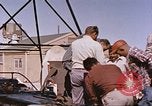 Standbild Flieger Beeding getestet auf Schlitten New Mexico United States USA, 1958, aus Sekunde 62 historischem Filmmaterial Videoclip 65675065001