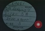 Immagine di Rocket sled prove con ape primate New Mexico United States USA, 1958, secondo 3 filmato di repertorio 65675065057