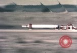 Immagine di Rocket sled prove con ape primate New Mexico United States USA, 1958, secondo 62 filmato di repertorio 65675065057