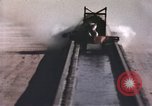 Immagine di Ape rocket sled avvicinando New Mexico United States USA, 1958, secondo 23 filmato di repertorio 65675065059