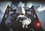 Immagine di Ape su slitta a razzo il test New Mexico United States USA, 1958, secondo 36 filmato di repertorio 65675065061