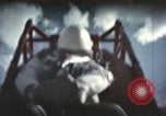 Immagine di Ape su slitta a razzo il test New Mexico United States USA, 1958, secondo 37 filmato di repertorio 65675065061