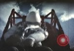 Immagine di Ape su slitta a razzo il test New Mexico United States USA, 1958, secondo 40 filmato di repertorio 65675065061