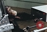 Image of training of chimpanzee New Mexico United States USA, 1960, second 54 stock footage video 65675065062