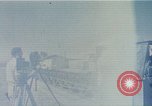 Standbild Schimpansen auf Rocket sled New Mexico United States USA, 1960, aus Sekunde 1 historischem Filmmaterial Videoclip 65675065074