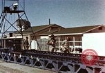 Standbild Schimpansen auf Rocket sled New Mexico United States USA, 1960, aus Sekunde 50 historischem Filmmaterial Videoclip 65675065074