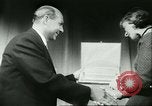 Image of fashion awards New York United States USA, 1951, second 23 stock footage video 65675065078