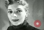 Image of fashion awards New York United States USA, 1951, second 54 stock footage video 65675065078