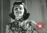 Image of fashion awards New York United States USA, 1951, second 61 stock footage video 65675065078