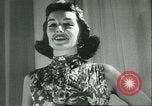 Image of fashion awards New York United States USA, 1951, second 62 stock footage video 65675065078