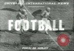 Standbild Fußballspiel West Point New York USA, 1951, aus Sekunde 1 historischem Filmmaterial Videoclip 65675065082