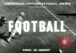 Standbild Fußballspiel West Point New York USA, 1951, aus Sekunde 3 historischem Filmmaterial Videoclip 65675065082