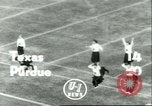 Image of Texas versus Purdue college football Indiana United States USA, 1951, second 1 stock footage video 65675065083