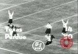 Image of Texas versus Purdue college football Indiana United States USA, 1951, second 3 stock footage video 65675065083