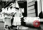 Image of French models Paris France, 1951, second 14 stock footage video 65675065085
