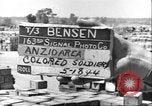 Image of African American soldiers working Anzio Italy, 1944, second 37 stock footage video 65675065100