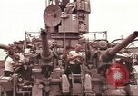 Image of Gulf of Tonkin Incident re-enacted Gulf of Tonkin Vietnam, 1964, second 55 stock footage video 65675065142