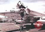 Image of USS Ticonderoga Gulf of Tonkin Vietnam, 1964, second 21 stock footage video 65675065162