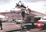 Image of USS Ticonderoga Gulf of Tonkin Vietnam, 1964, second 22 stock footage video 65675065162