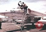 Image of USS Ticonderoga Gulf of Tonkin Vietnam, 1964, second 24 stock footage video 65675065162