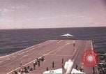 Image of USS Ticonderoga Gulf of Tonkin Vietnam, 1964, second 21 stock footage video 65675065163