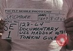 Image of USS Maddox Gulf of Tonkin Vietnam, 1964, second 8 stock footage video 65675065164