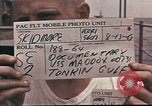 Image of USS Ticonderoga Gulf of Tonkin Vietnam, 1964, second 42 stock footage video 65675065166