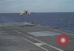 Image of USS Ticonderoga Gulf of Tonkin Vietnam, 1964, second 27 stock footage video 65675065167