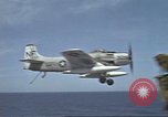 Image of USS Ticonderoga Gulf of Tonkin Vietnam, 1964, second 29 stock footage video 65675065167