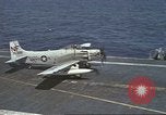 Image of USS Ticonderoga Gulf of Tonkin Vietnam, 1964, second 40 stock footage video 65675065167