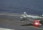 Image of USS Ticonderoga Gulf of Tonkin Vietnam, 1964, second 50 stock footage video 65675065167