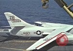 Image of USS Ticonderoga Gulf of Tonkin Vietnam, 1964, second 13 stock footage video 65675065168