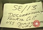 Image of USS Constellation Gulf of Tonkin Vietnam, 1964, second 1 stock footage video 65675065174