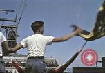 Image of USS Constellation Gulf of Tonkin Vietnam, 1964, second 25 stock footage video 65675065174