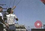 Image of USS Constellation Gulf of Tonkin Vietnam, 1964, second 27 stock footage video 65675065174