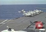 Image of USS Constellation Gulf of Tonkin Vietnam, 1964, second 39 stock footage video 65675065175