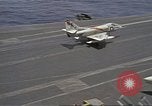 Image of USS Constellation Gulf of Tonkin Vietnam, 1964, second 22 stock footage video 65675065177