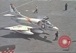 Image of USS Constellation during Vietnam War Gulf of Tonkin Vietnam, 1964, second 37 stock footage video 65675065178
