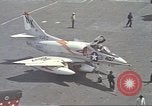Image of USS Constellation during Vietnam War Gulf of Tonkin Vietnam, 1964, second 39 stock footage video 65675065178