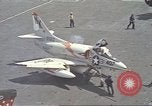 Image of USS Constellation during Vietnam War Gulf of Tonkin Vietnam, 1964, second 40 stock footage video 65675065178