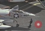 Image of USS Constellation during Vietnam War Gulf of Tonkin Vietnam, 1964, second 59 stock footage video 65675065178