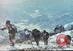 Image of Chosin Reservoir battle in cold Korea, 1950, second 5 stock footage video 65675065193