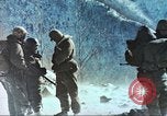 Image of Chosin Reservoir battle in cold Korea, 1950, second 9 stock footage video 65675065193