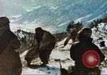 Image of Chosin Reservoir battle in cold Korea, 1950, second 15 stock footage video 65675065193