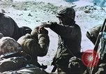 Image of Chosin Reservoir battle in cold Korea, 1950, second 27 stock footage video 65675065193