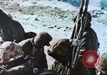 Image of Chosin Reservoir battle in cold Korea, 1950, second 29 stock footage video 65675065193