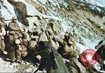 Image of Chosin Reservoir battle in cold Korea, 1950, second 40 stock footage video 65675065193